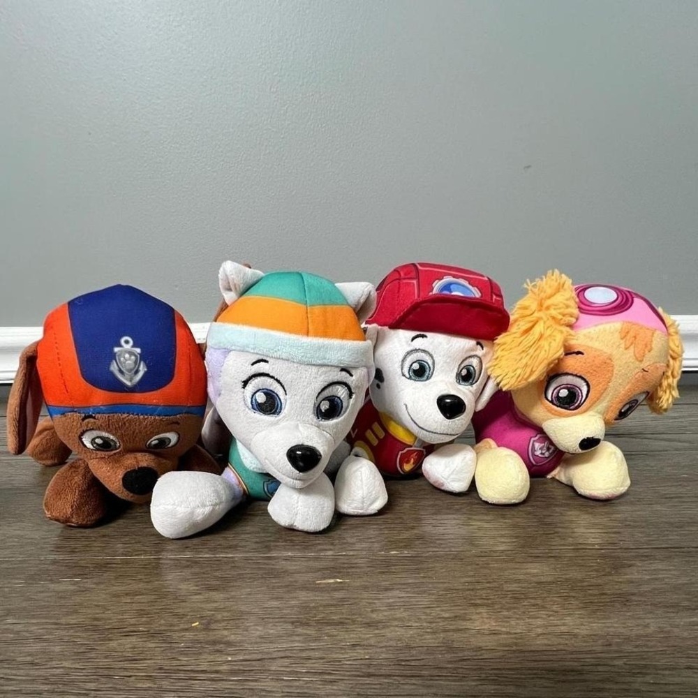 Paw‎ Patrol Plush Toy Bundle Skye Everest Zuma Marshall Stuffed Animals